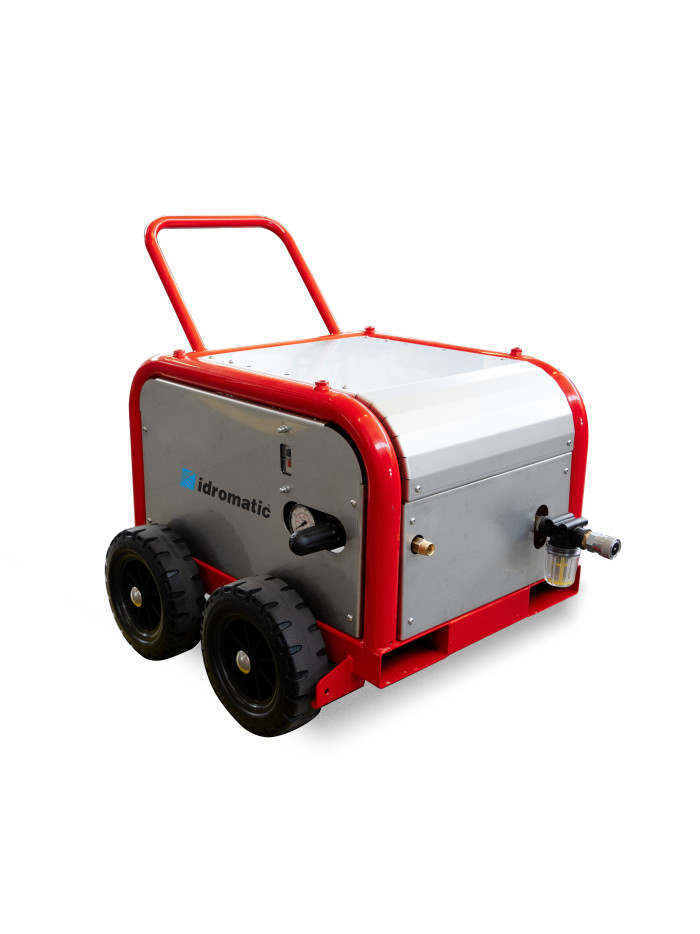 XD 300.15 Idropulitrice ad alta pressione a freddo. Macchina ad uso industriale di grande robustezza  Pompa a 3 pistoni in ceram