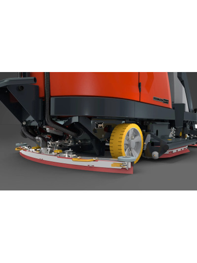 Lavasciuga Dalla Scrubmaster B400R ci si può aspettare un perfetto risultato di lavaggio ed aspirazione in un unico veloce passa